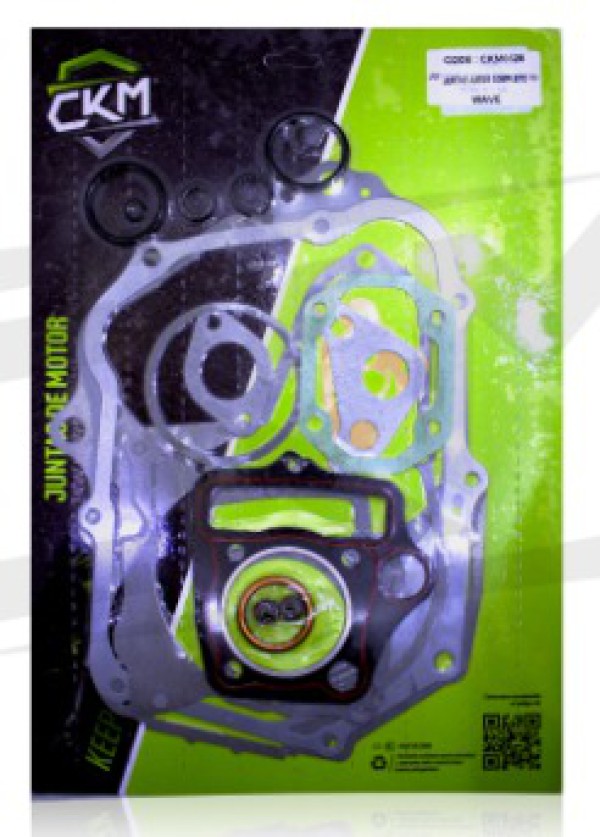 JUNTAS MOTOR COMPLETO WAVE C/ORING CKM