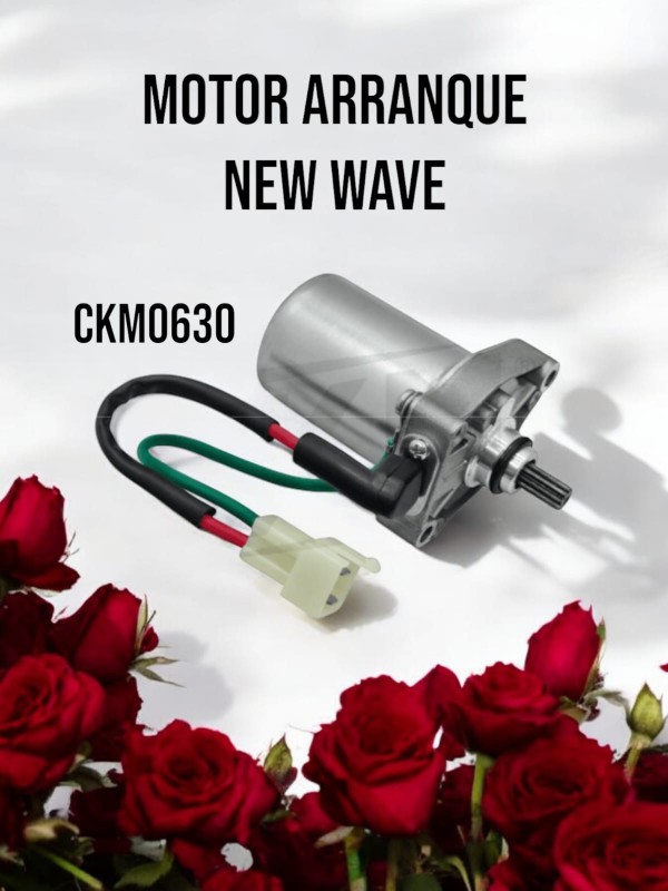MOTOR ARRANQUE NEW WAVE - CKM