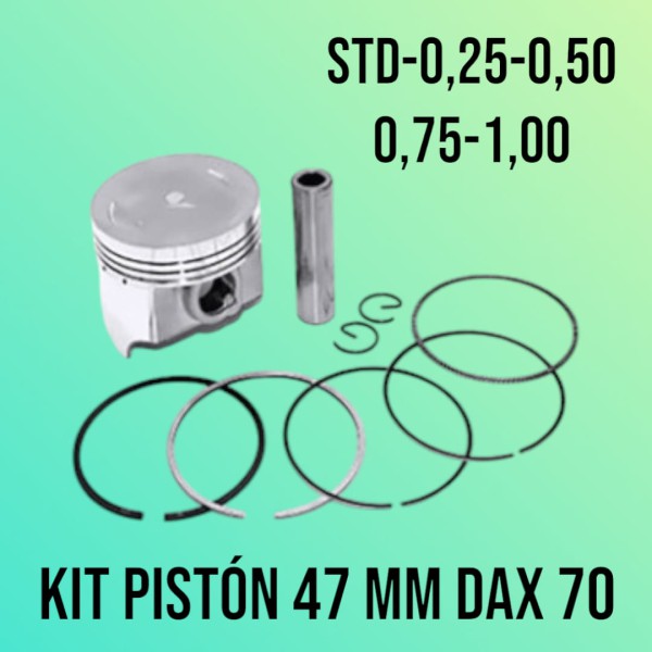 PISTON KIT 47MM DAX 70 - 0,25 - CKM