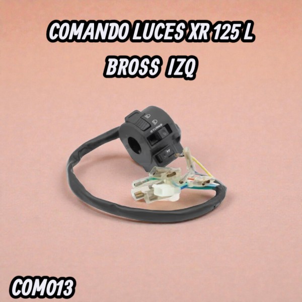 COMANDO LUCES XR 125 L BROSS  IZQ HADA