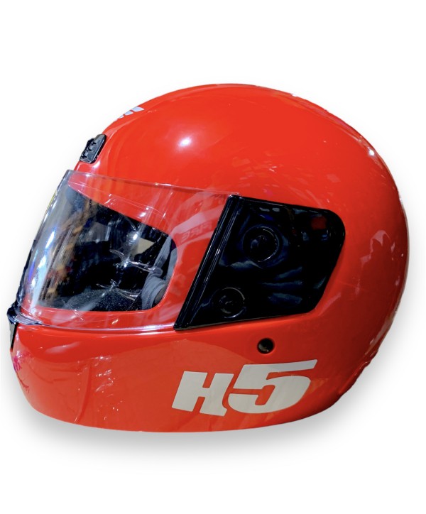 CASCO  HALCON H5 ROJO BRILLANTE L-60cm