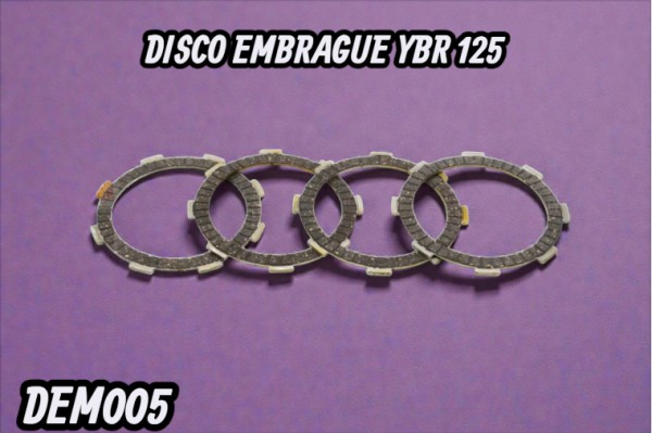 DISCO EMBRAGUE YBR 125 4 HADA