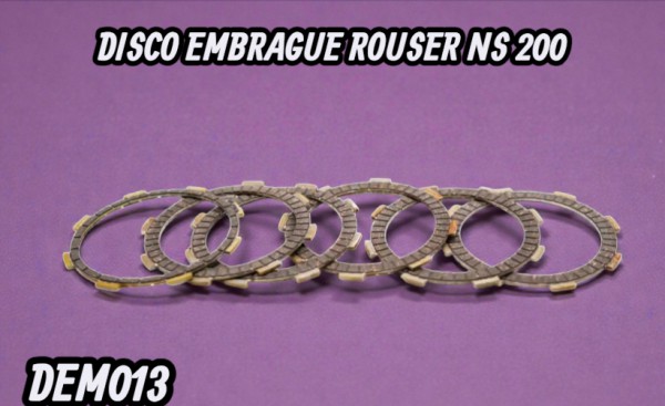 DISCO EMBRAGUE ROUSER NS 200 HADA