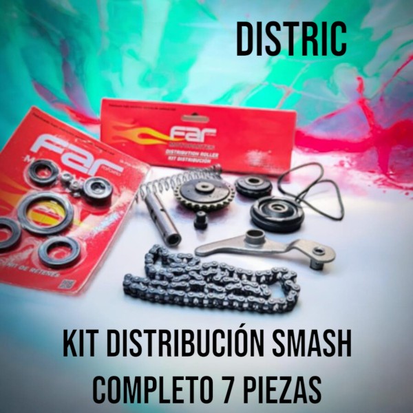 KIT DISTRIB. SMASH C/ DIENTE COMPLETO 7 PZAS FAR