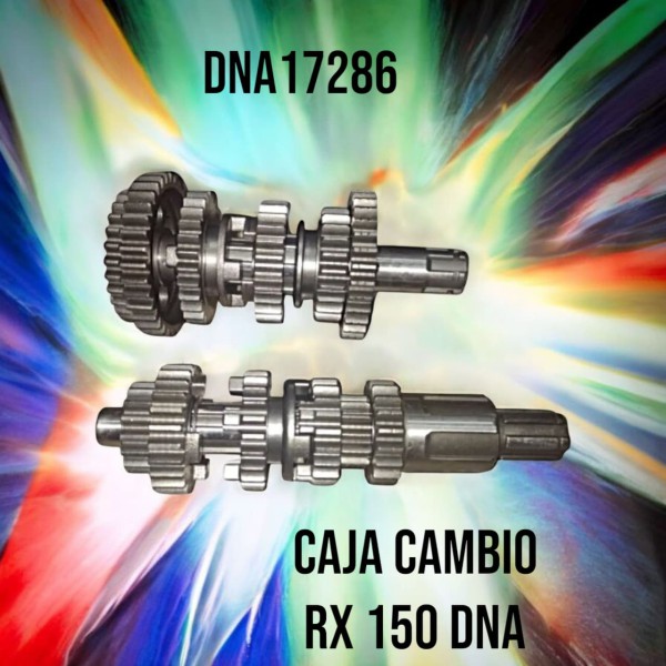 CAJA CAMBIO RX 150 SKUA completa DNA