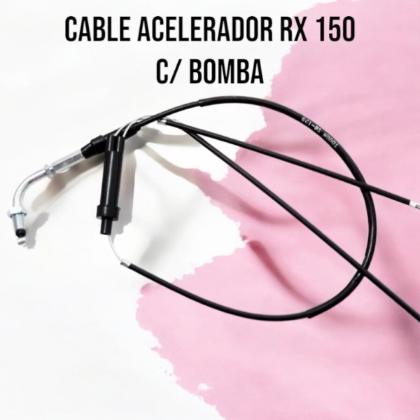 CABLE ACELERADOR RX150 C/BOBMBA-DROOK