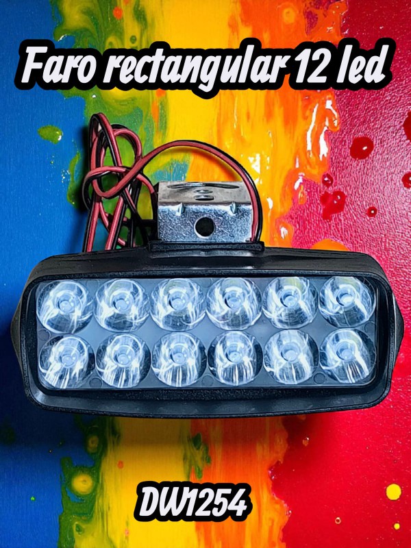 FARO 12 LED CON SOPORTE AMIKO