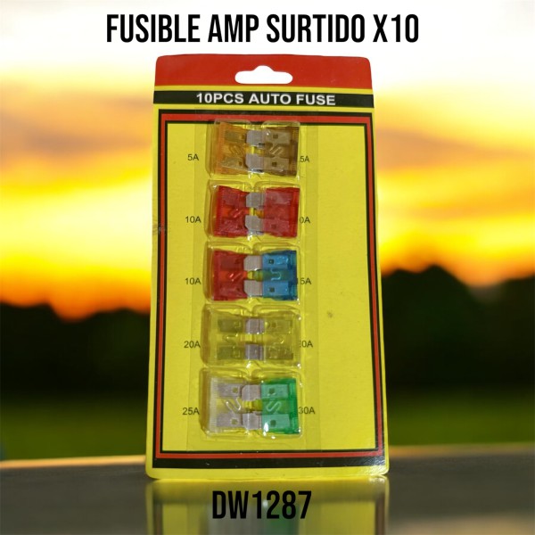 Fusible ficha surtido 10 unidades AMIKO