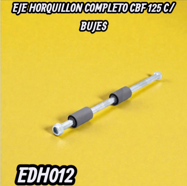 EJE HORQUILLON COMPLETO CBF 125 C/BUJES HADA