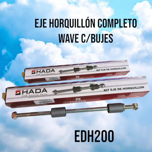 EJE HORQUILLON WAVE 110 C/BUJES HADA