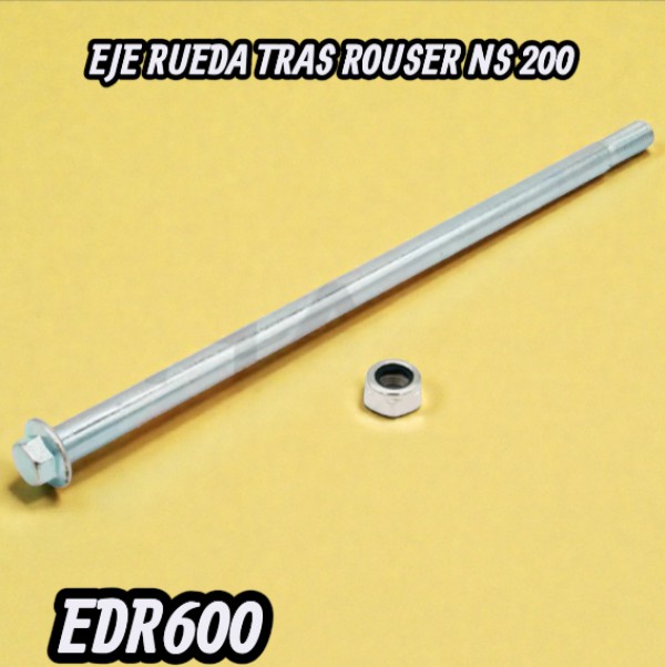 EJE RUEDA TRAS ROUSER NS 200 HADA
