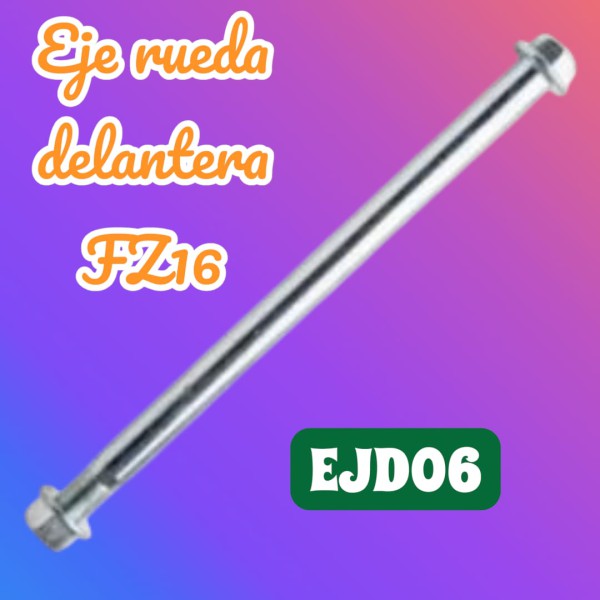 EJE RUEDA DELANTERA YH FZ16 (x5) NITRO