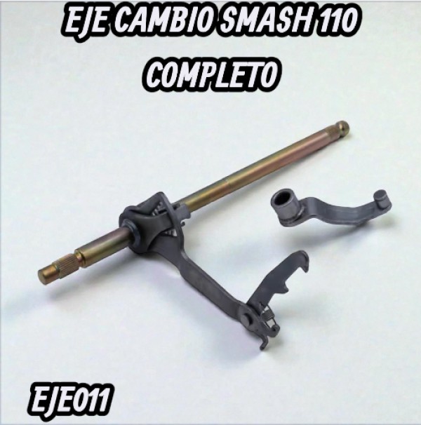 EJE CAMBIO SMASH 110 COMPLETO HADA