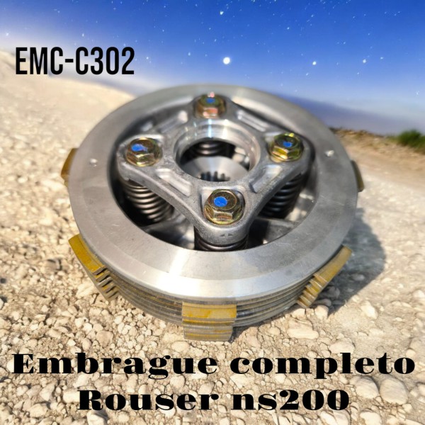 EMBRAGUE COMPLETO ROUSER NS 200 HADA