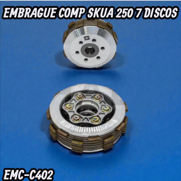 EMBRAGUE COMP SKUA 250 7 DISCOS HADA