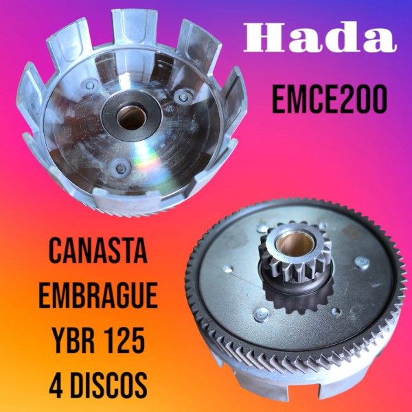 CANASTA EMBRAGUE Y. YBR 125 4DISCO   HADA