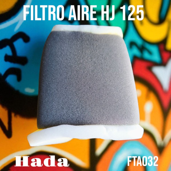 FILTRO AIRE HJ 125/150  EN 125 HADA