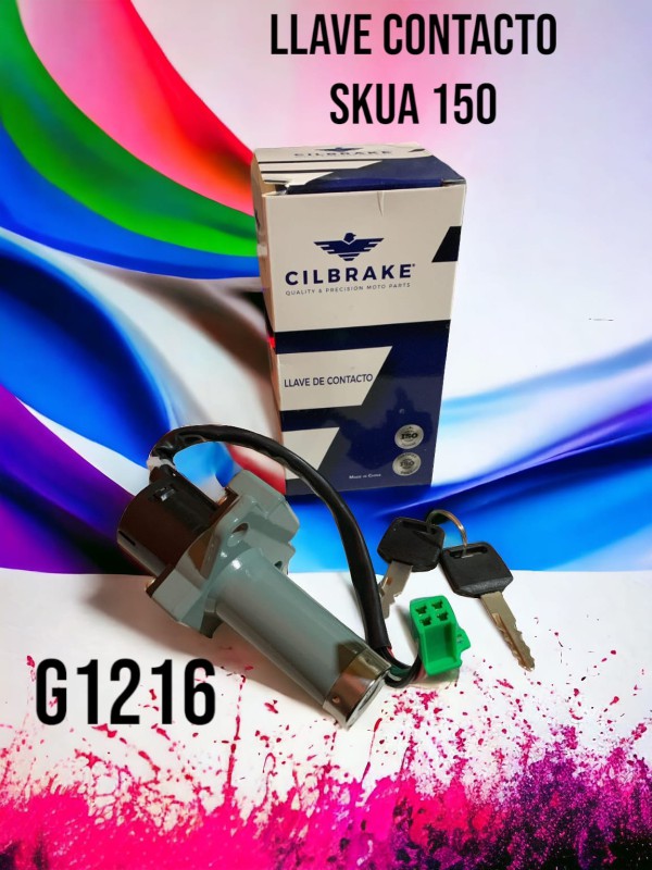 LLAVE DE CONTACTO SKUA 150 LARGA 4 CAB