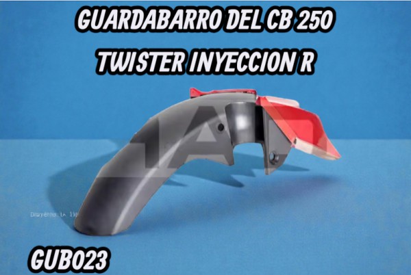 GUARDABARRO DEL CBX 250 TWISTER INYECCION N HADA