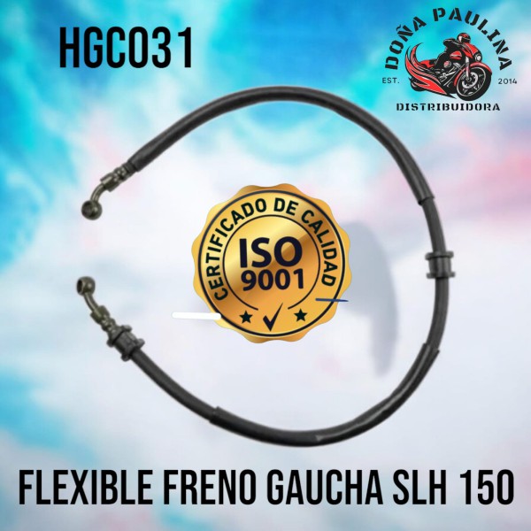 FLEXIBLE FRENO HD GAUCHA GLH 150 NITRO
