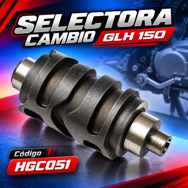 SELECTORA CAMBIOS HD GAUCHA GLH 150 NITRO