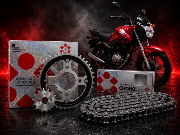 CORONA PIÑON CADENA CHOHO HD CG 150 TIT