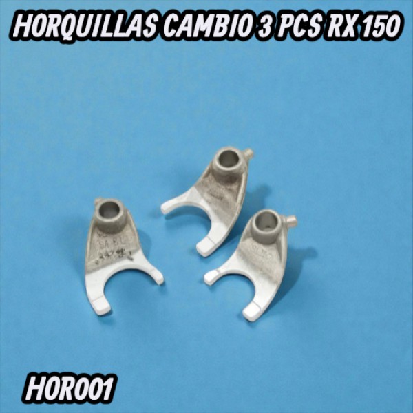 HORQUILLAS CAMBIO 3 PCS RX 150 HADA