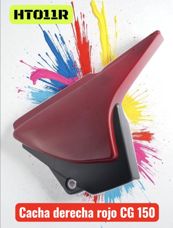 CACHA DERECHA ROJO HD CG 150 TITAN NITRO