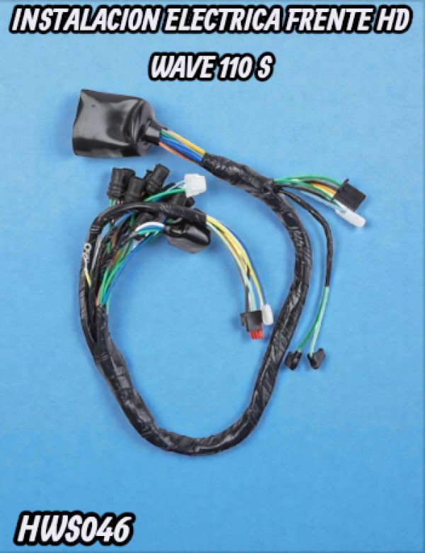 INSTALACION ELECTRICA FRENTE HD WAVE 110 S CATIIMOTO