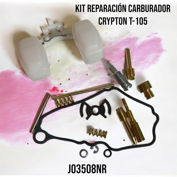 KIT REPARACION CARB  CRYPTON T-105 - REPCOR