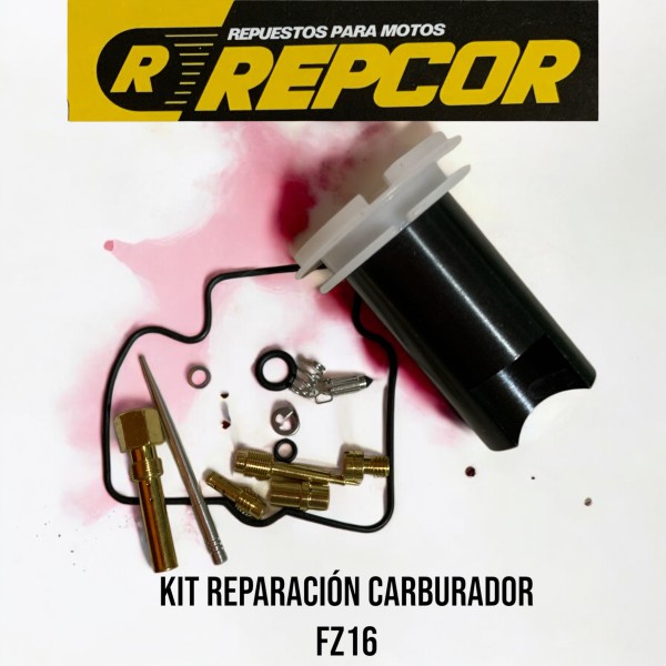 KIT REPARACION CARB YAMAHA FZ 16 - REPCOR