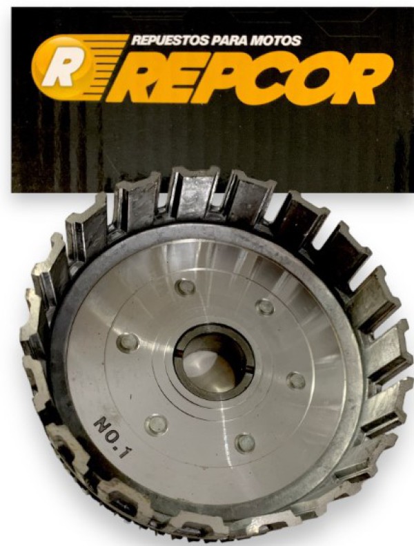 CANASTA EMBRAGUE HONDA BIZ C-125 C/ENGRANAJE Z-67 (REPCOR)