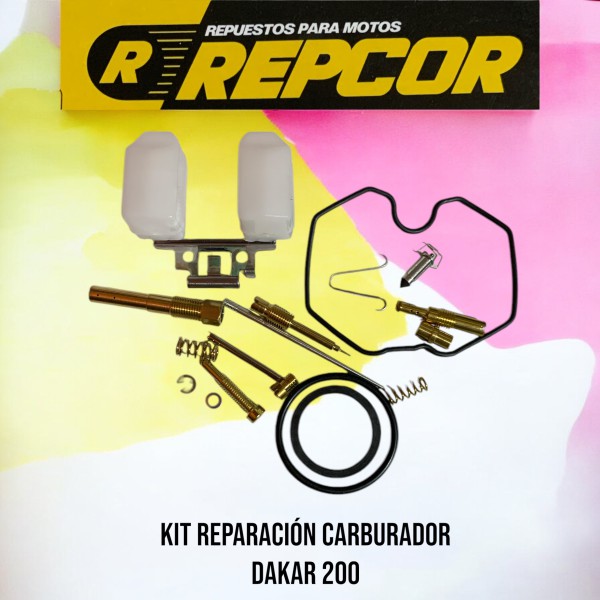 KIT REP CARB DAKAR 200 (REPCOR)
