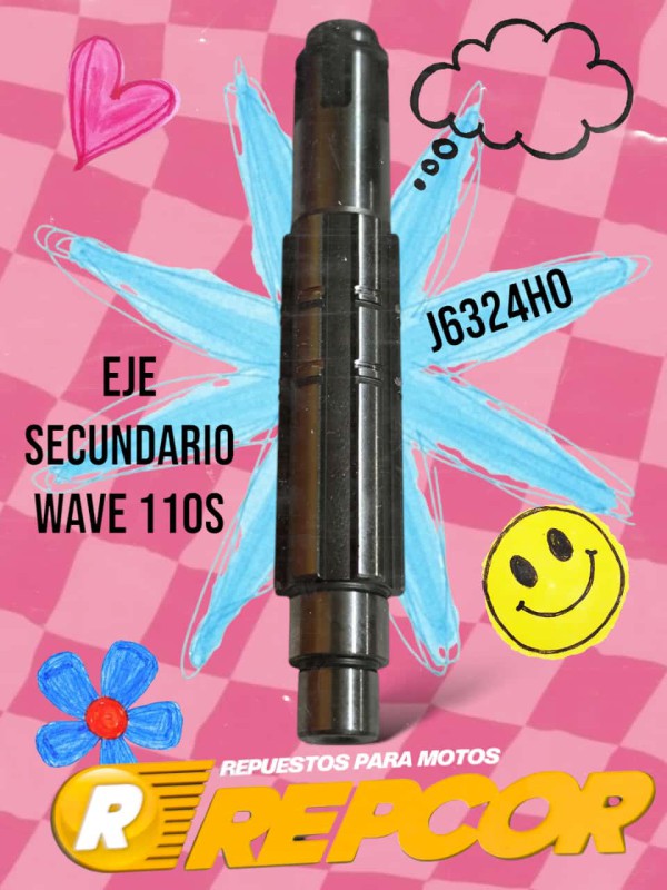 EJE SECUNDARIO  WAVE AFS 110/ 110S - REPCOR