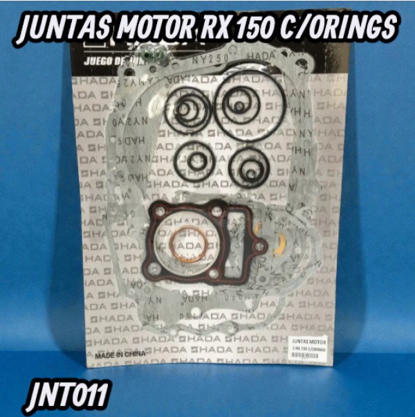 JUNTAS MOTOR RX 150 C/ORINGS HADA