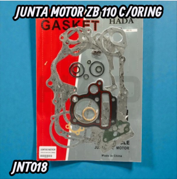 JUNTA MOTOR ZB 110 C/ORING HADA