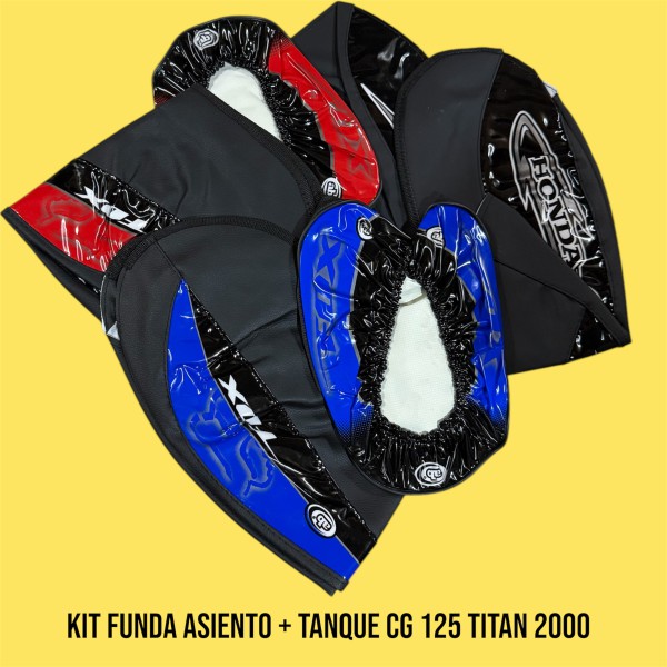 FUNDA ASIENTO - TANQUE CG 125 TITAN 2000 AB