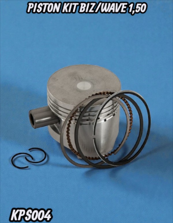 PISTON KIT BIZ/WAVE 1,50 - SUNGO
