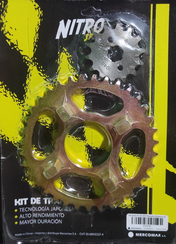 CORONA PIÑON NITRO HD DAX 70 14T 35T P/420