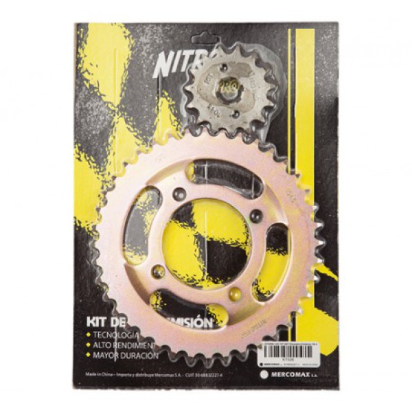 CORONA PIÑON NITRO  - HD STORM 125 15T 40T