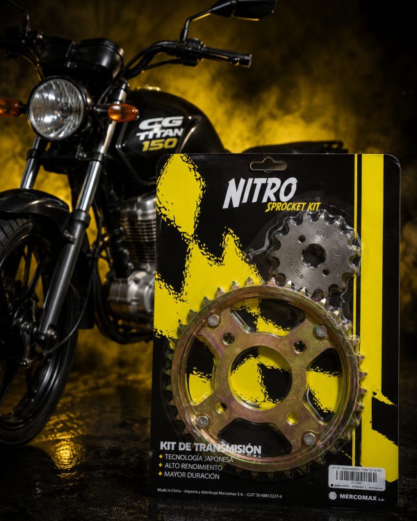 CORONA PIÑON TITAN CG 150 43 16 C/PROT  NITRO
