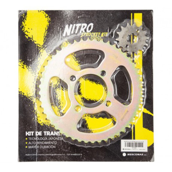 CORONA PIÑON NITRO XTZ125 48T 14T