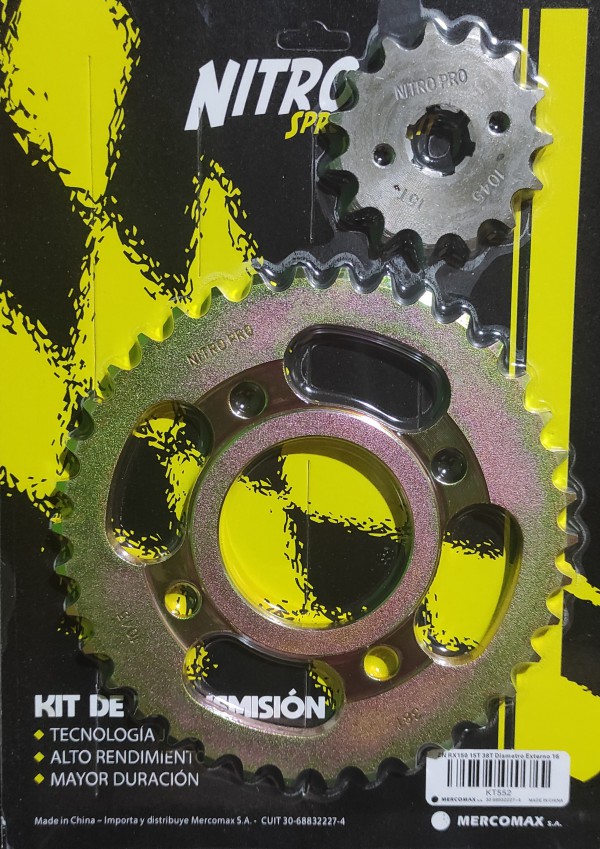 CORONA PIÑON NITRO  - ZN RX 150  APPIA 15T 38T