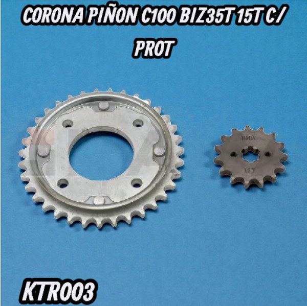 CORONA PIÑON C100 BIZ35T 15T C/PROT HADA