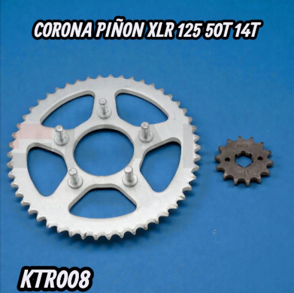 CORONA PIÑON XLR 125 50T 14T HADA