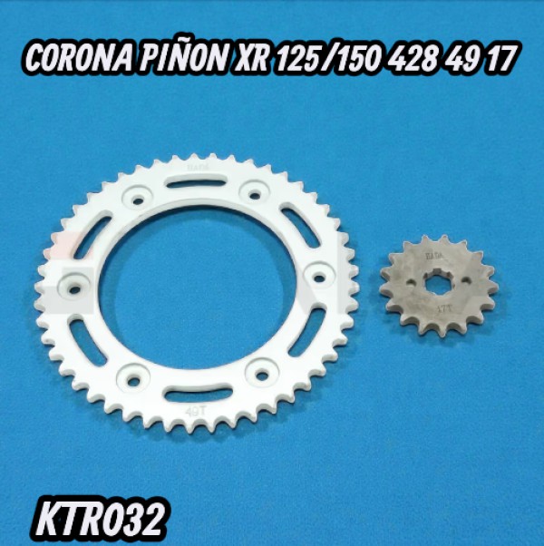 CORONA PIÑON XR 125/150 428 49 17 HADA