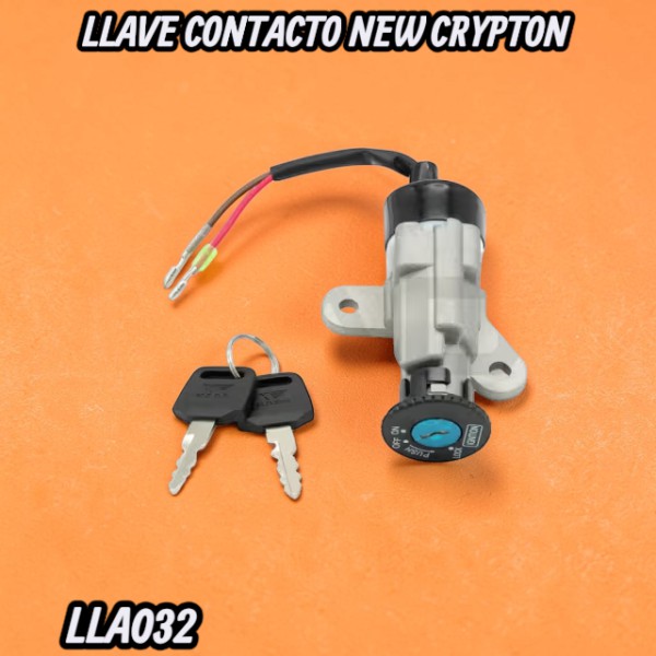 LLAVE CONTACTO NEW CRYPTON 2 CABLES HADA