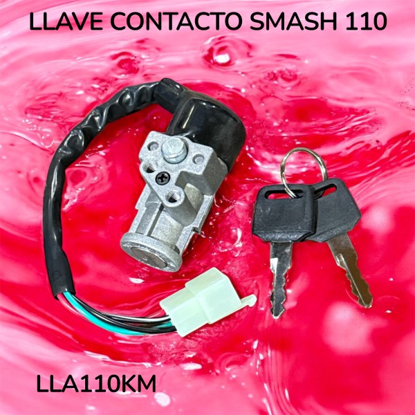LLAVE CONTACTO SMASH TRABA 4FICHAS KM