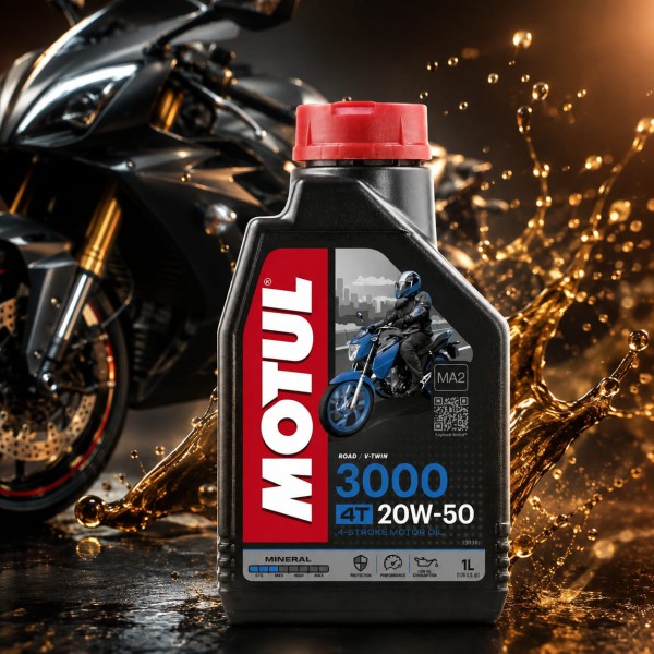 ACEITE 4T MOTUL 3000 20W50 x 1 lt
