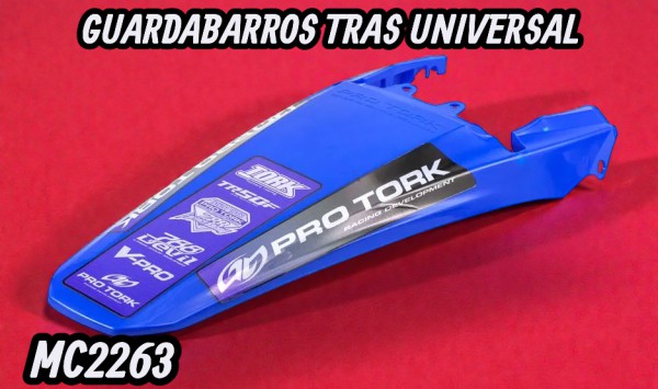GUARDABARRO TRAS.  PRO TORK TORNADO AZUL